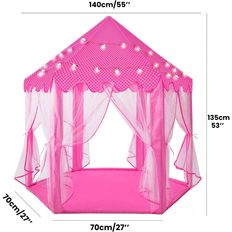 Carpa Cohete 3 en 1 para Niños con Túnel y Piscina de Pelotas