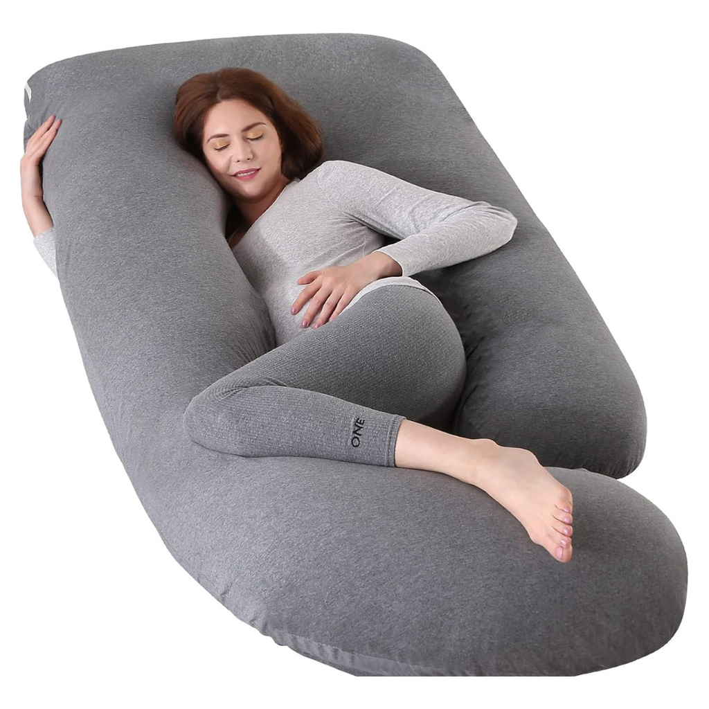 Almohada de Embarazo en U de Cuerpo Completo para Dormir y Lactancia