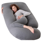 Almohada de Embarazo en U de Cuerpo Completo para Dormir y Lactancia